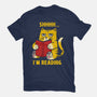 Shhhh I'm Reading-Mens-Heavyweight-Tee-sebasebi