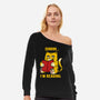 Shhhh I'm Reading-Womens-Off Shoulder-Sweatshirt-sebasebi