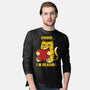 Shhhh I'm Reading-Mens-Long Sleeved-Tee-sebasebi