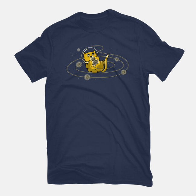 Space Cat-Unisex-Basic-Tee-sebasebi