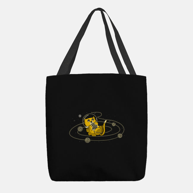 Space Cat-None-Basic Tote-Bag-sebasebi