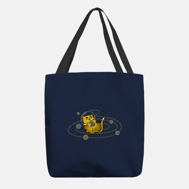 Space Cat-None-Basic Tote-Bag-sebasebi