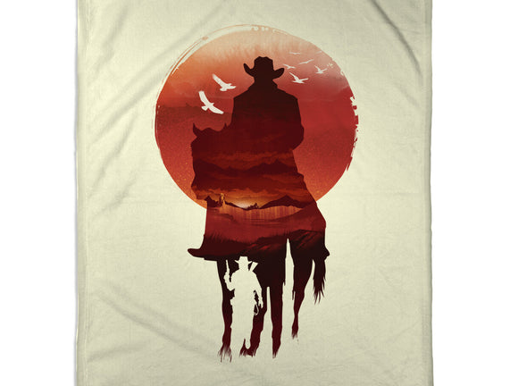 Red Sunset Cowboy