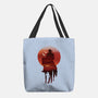 Red Sunset Cowboy-None-Basic Tote-Bag-dandingeroz