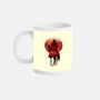 Red Sunset Cowboy-None-Mug-Drinkware-dandingeroz