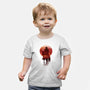 Red Sunset Cowboy-Baby-Basic-Tee-dandingeroz