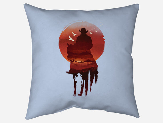 Red Sunset Cowboy