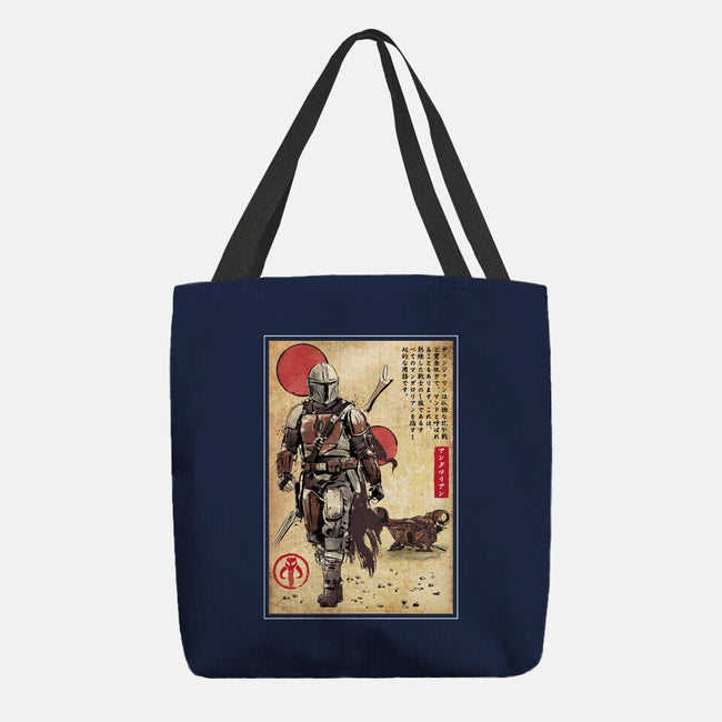 The Way Of Bounty Hunter-None-Basic Tote-Bag-DrMonekers