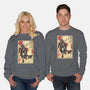 The Way Of Bounty Hunter-Unisex-Crew Neck-Sweatshirt-DrMonekers