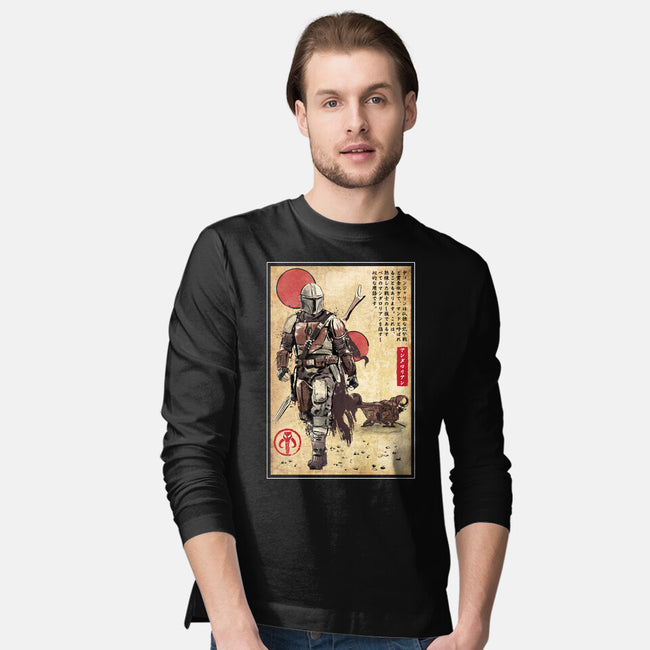 The Way Of Bounty Hunter-Mens-Long Sleeved-Tee-DrMonekers