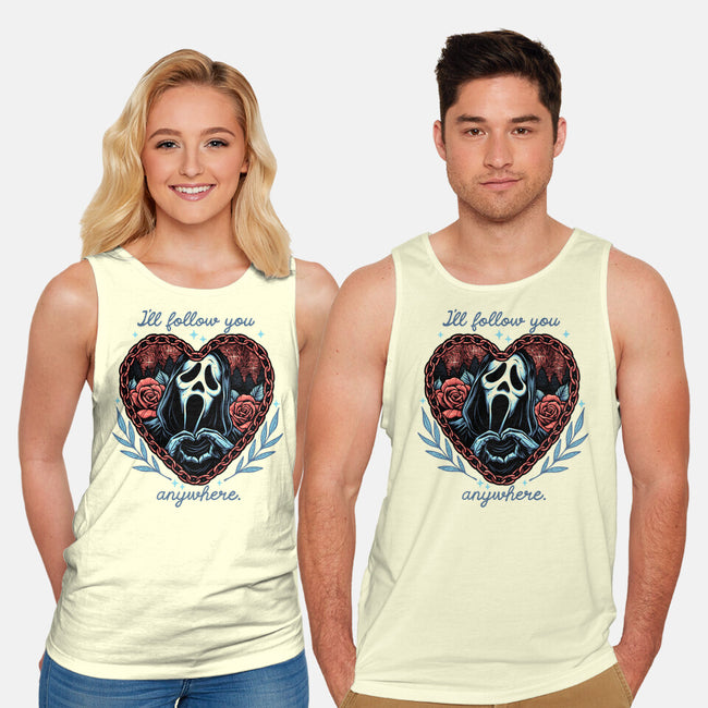 Following Anywhere-Unisex-Basic-Tank-glitchygorilla