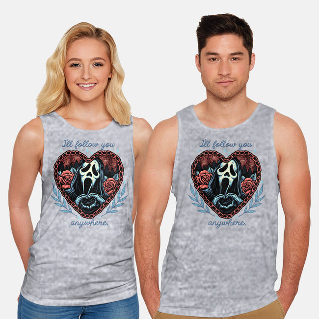 Following Anywhere-Unisex-Basic-Tank-glitchygorilla