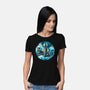 Pirate Waves-Womens-Basic-Tee-glitchygorilla