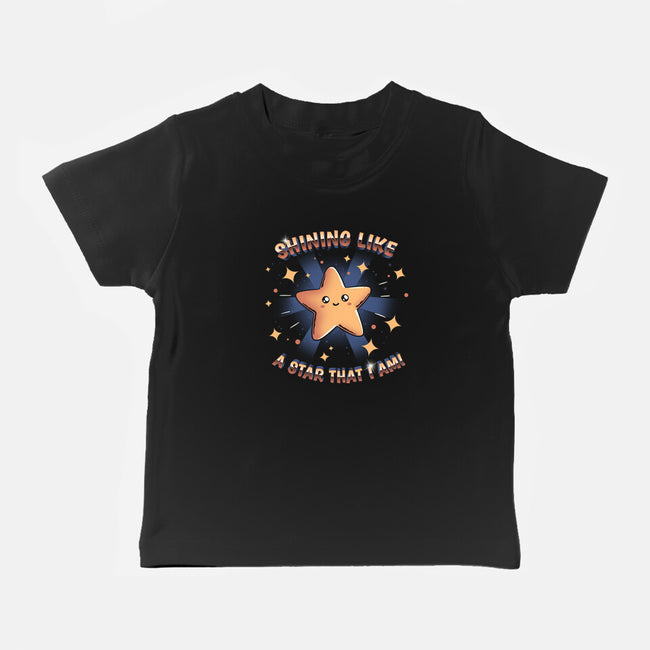 Shining Like A Star-Baby-Basic-Tee-yumie