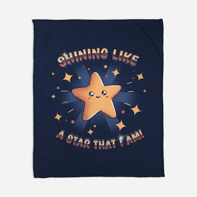 Shining Like A Star-None-Fleece-Blanket-yumie