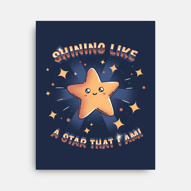 Shining Like A Star-None-Stretched-Canvas-yumie