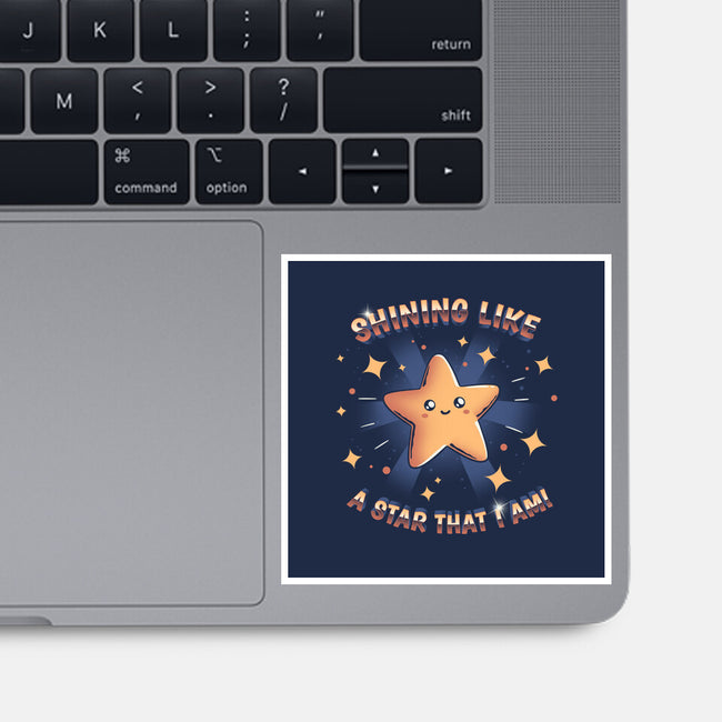 Shining Like A Star-None-Glossy-Sticker-yumie