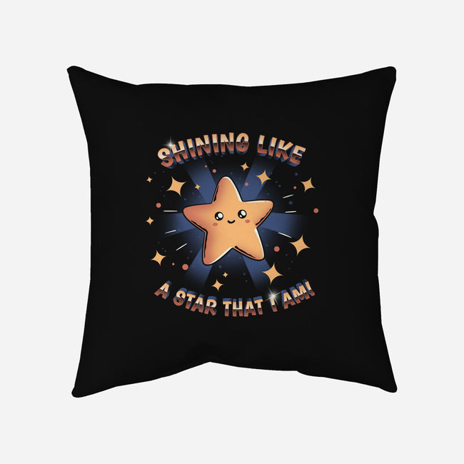 Shining Like A Star-None-Removable Cover w Insert-Throw Pillow-yumie