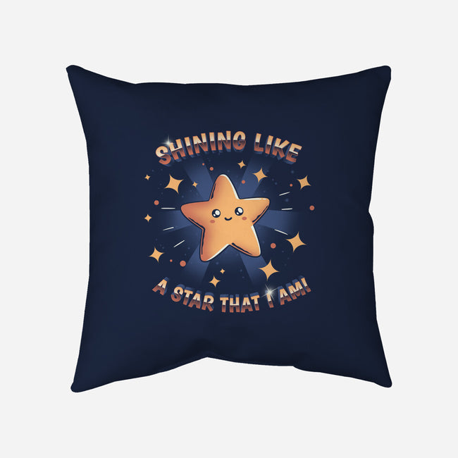 Shining Like A Star-None-Removable Cover w Insert-Throw Pillow-yumie