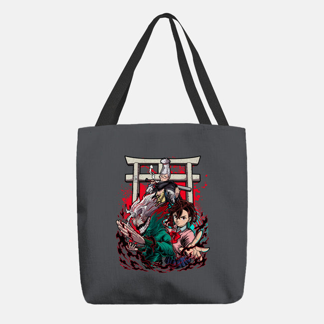 Dandadan Trinity-None-Basic Tote-Bag-Diego Oliver