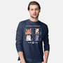 Morning Meetings-Mens-Long Sleeved-Tee-yumie