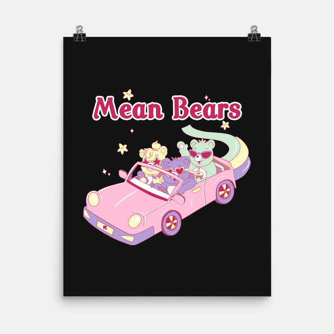 Mean Bears-None-Matte-Poster-yumie