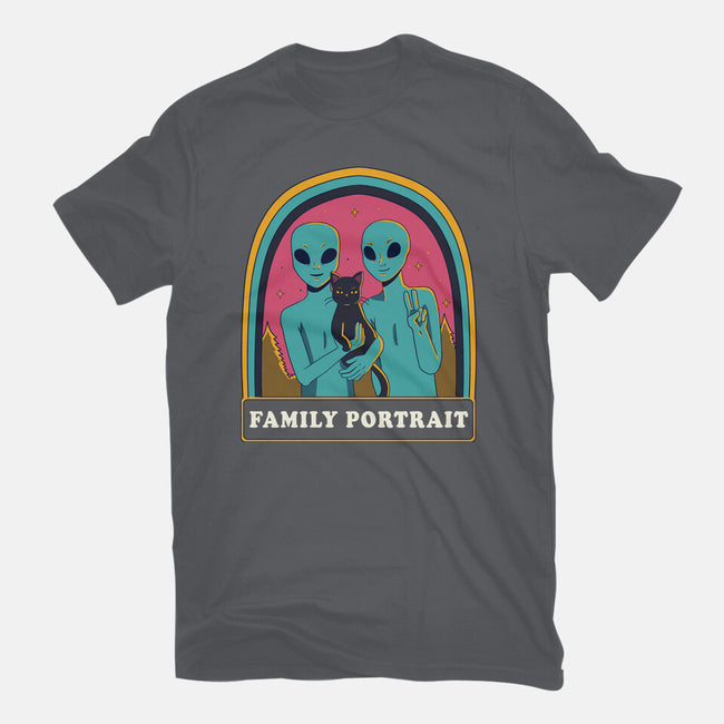 Portrait Family-Womens-Fitted-Tee-yumie