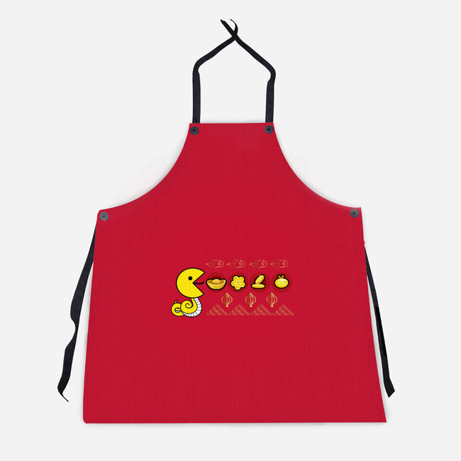 Pac-Snake-Unisex-Kitchen-Apron-bloomgrace28