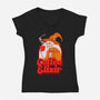 Coffee Elixir-Womens-V-Neck-Tee-Jess.Adams.Creates