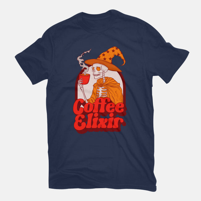 Coffee Elixir-Womens-Basic-Tee-Jess.Adams.Creates