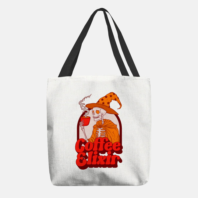 Coffee Elixir-None-Basic Tote-Bag-Jess.Adams.Creates