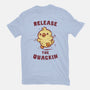 Release The Quackin-Womens-Fitted-Tee-kg07