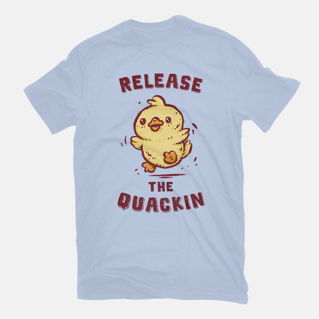 Release The Quackin-Womens-Basic-Tee-kg07