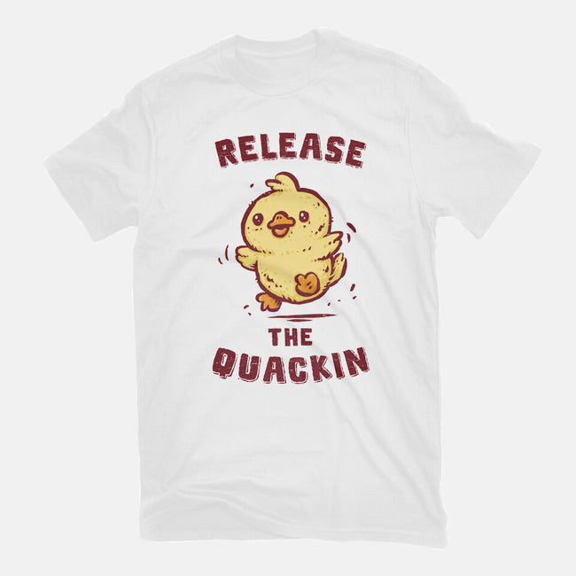 Release The Quackin-Womens-Basic-Tee-kg07