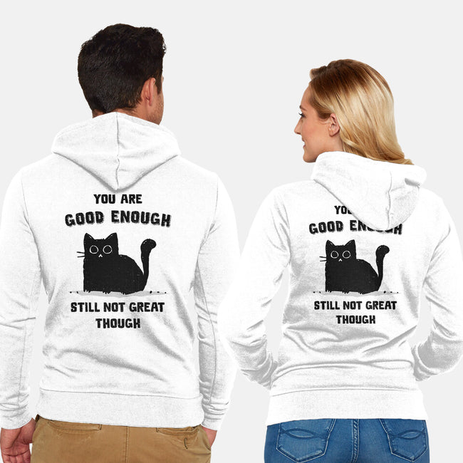 Good Enough-Unisex-Zip-Up-Sweatshirt-kg07