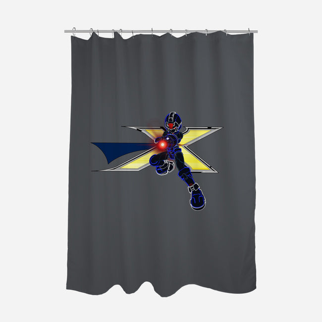 Neo X-None-Polyester-Shower Curtain-Raymond Vidaca