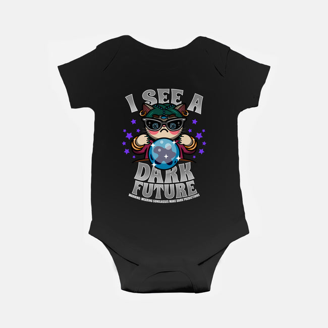 I See A Dark Future-Baby-Basic-Onesie-Boggs Nicolas