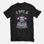 I See A Dark Future-Womens-Fitted-Tee-Boggs Nicolas