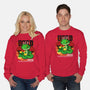 Good Luck Snake-Unisex-Crew Neck-Sweatshirt-bloomgrace28