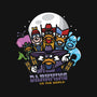 Darkwing Vs The World-Unisex-Crew Neck-Sweatshirt-jrberger