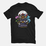 Darkwing Vs The World-Womens-Fitted-Tee-jrberger