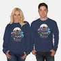 Darkwing Vs The World-Unisex-Crew Neck-Sweatshirt-jrberger