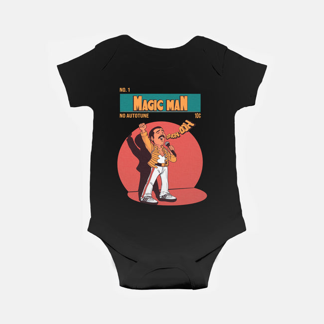 The Magic Man-Baby-Basic-Onesie-P1yu5h