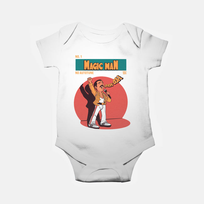 The Magic Man-Baby-Basic-Onesie-P1yu5h