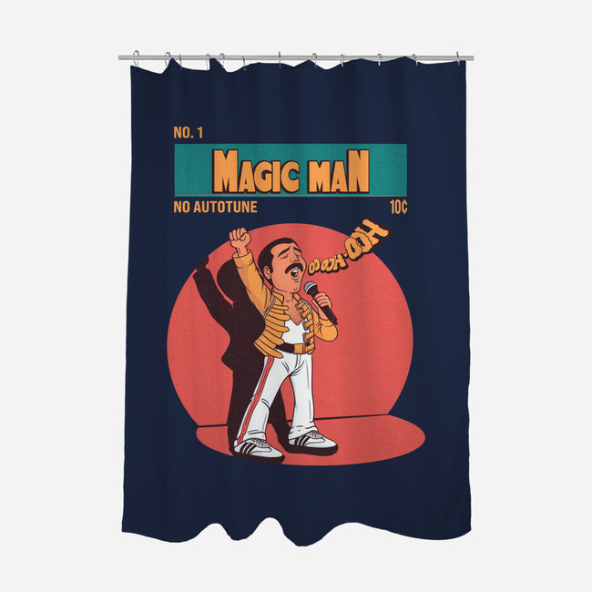 The Magic Man-None-Polyester-Shower Curtain-P1yu5h