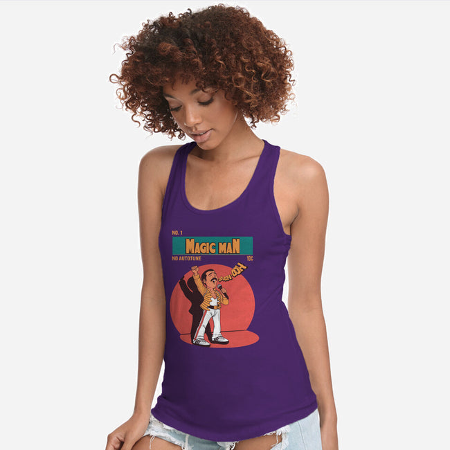 The Magic Man-Womens-Racerback-Tank-P1yu5h