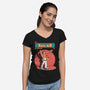 The Magic Man-Womens-V-Neck-Tee-P1yu5h