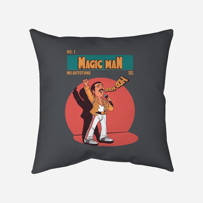 The Magic Man-None-Removable Cover w Insert-Throw Pillow-P1yu5h