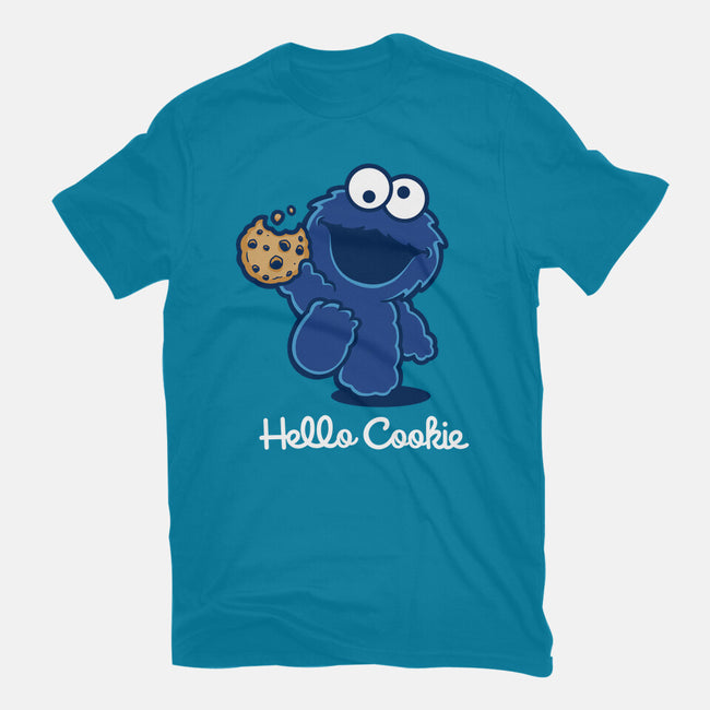 Hello Cookie-Womens-Basic-Tee-retrodivision