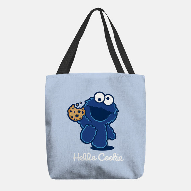 Hello Cookie-None-Basic Tote-Bag-retrodivision